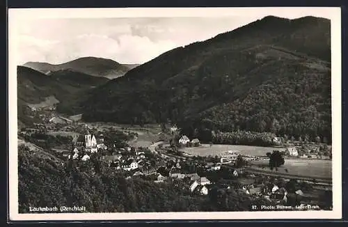 AK Lautenbach /Renchtal, Teilansicht mit Kirche
