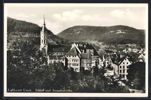 AK Urach, Schloss und Amanduskirche