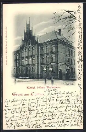 AK Cottbus, Königl. höhere Webschule