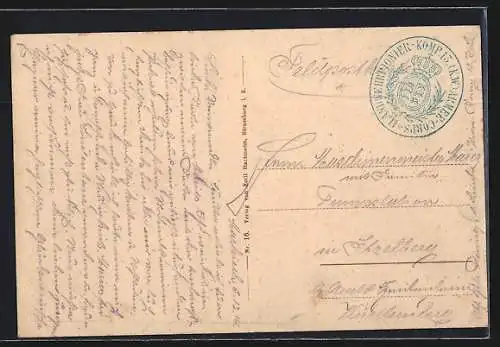 AK Markirch, Deutsch-französische Grenze