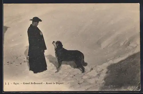 AK Grand St-Bernard, Avant le Depart