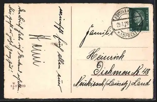 Künstler-AK Friedrich Kaskeline: Kind läutet eine Osterglocke, Osterküken