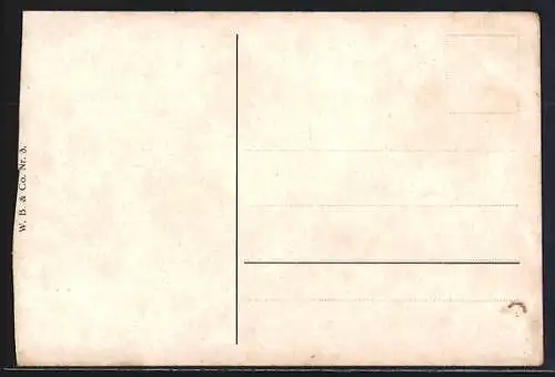 AK Brüssel, Einzug der deutschen Truppen