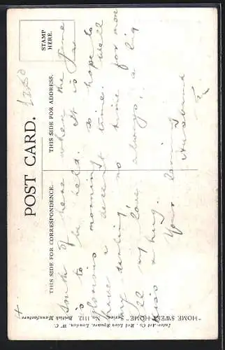 Künstler-AK Fred Spurgin: F. Spurgin: Mutter betet für ihren Mann im Felde, Tochter an ihrer Seite