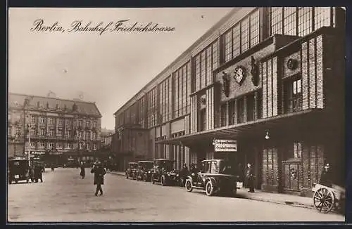 AK Berlin, U-Bahnhof Friedrichstrasse