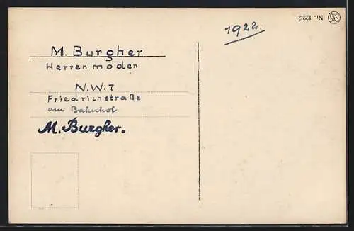 AK Berlin, U-Bahnhof Friedrichstrasse