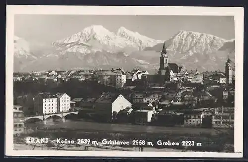AK Kranj / Krainburg, Kocna, Grintovec, Greben, Teilansicht
