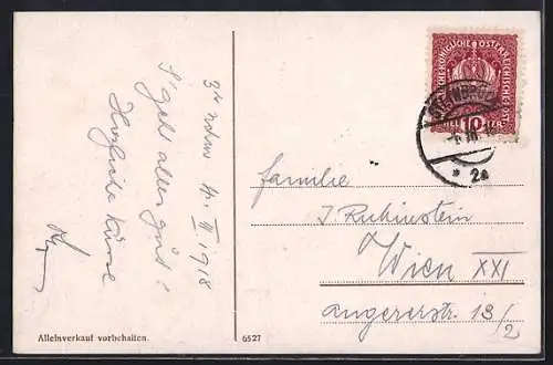 AK Steinbrück, Ortsansicht am Fluss