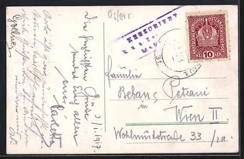 AK Marburg a. Dr., Markt am Hauptplatz