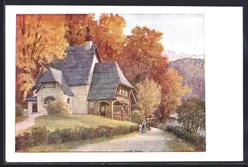 Künstler-AK Bled, Kapela pod Suvoborom