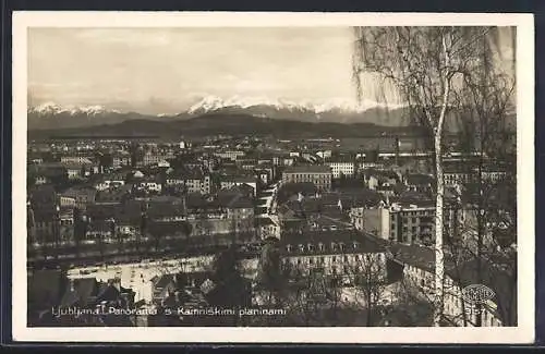AK Ljubljana, Panorama s Kamniskimi planinami