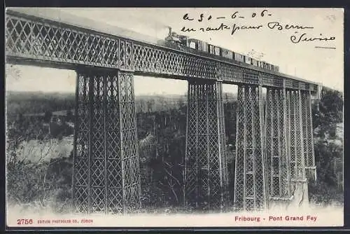 AK Fribourg, Pont Grand Fey