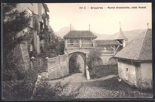 AK Gruyères, Porte d`enceinte, Coté Ouest