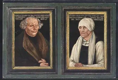 AK Wartburg, Martin Luther-Stube, Luthers Eltern