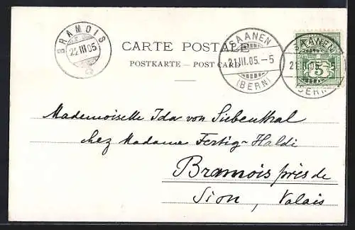 AK Skilangläufer beim Aufstieg