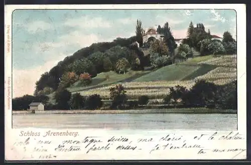 AK Arenenberg, Blick auf das Schloss