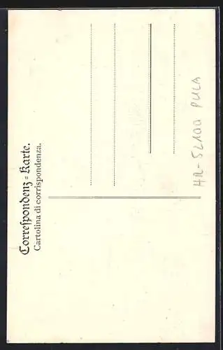 AK Pola, Mercado nuovo, Piazza del Foro, Arena, Bagno polese, Porta aurea, Via dell`Arsenale