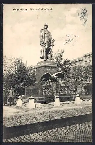 AK Magdeburg, Bismarck-Denkmal