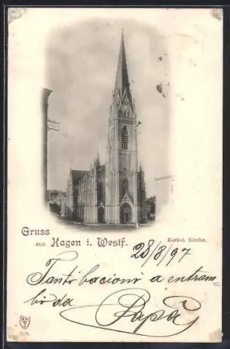 AK Hagen i. Westf., Die Katholische Kirche