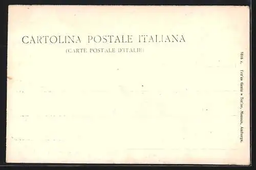 Künstler-AK Regg. d`Artiglieria da Montagna, 21 Brigata, italienisches Artillerie-Regiment