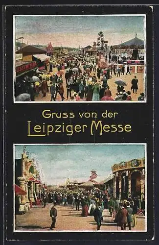 AK Leipzig, Szenen von der Leipziger Messe