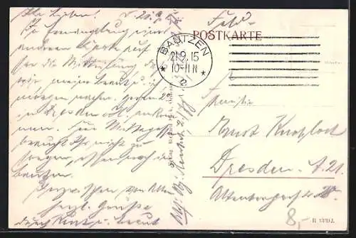 AK Oederan, Marktplatz mit Brunnen, Rathskeller