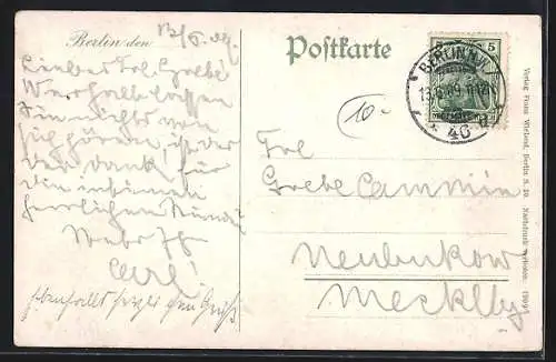 AK Berlin-W., Gasthaus Erste Rheinische Winzerstube, Leipzigerstrasse 31-32, Innenansicht