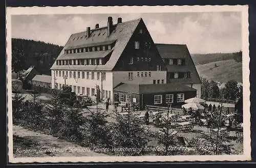 AK Rehefeld i. Erzgeb., Kurheim Grenzbaude der sächs. Landes-Versicherung