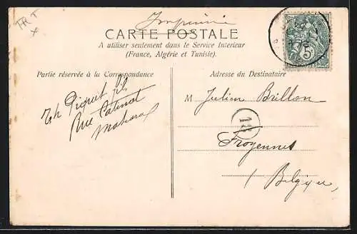 AK Mascara, Un coin du jardin public