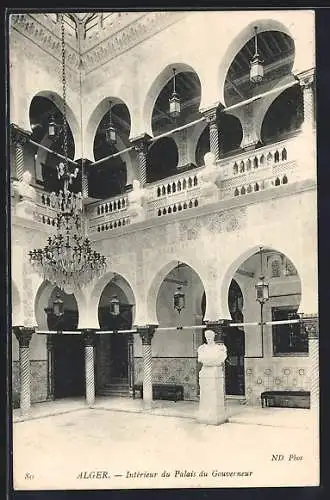 AK Alger, Intérieur du Palais du Gouverneur
