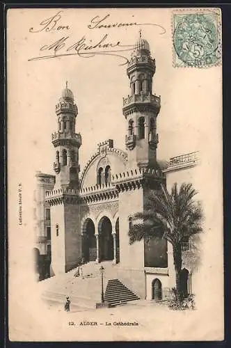 AK Alger, La Cathédrale
