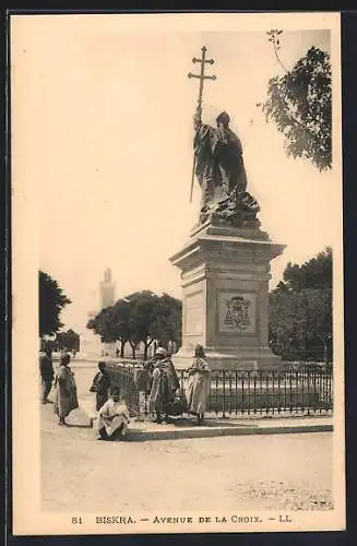 AK Biskra, Avenue de la Croix