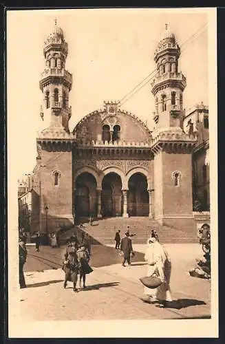 AK Alger, La Cathédrale