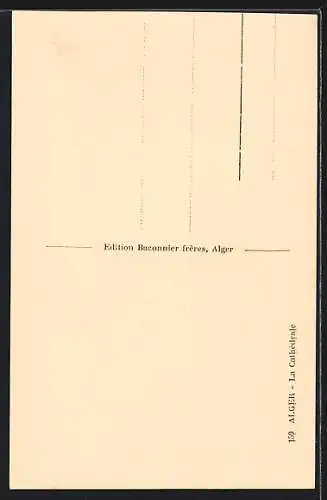 AK Alger, La Cathédrale