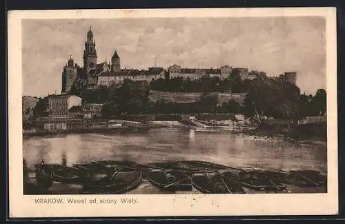 AK Kraków, Wawel od strony Wisly