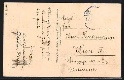 AK Kraków, Wawel od strony Wisly