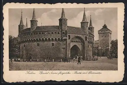 AK Kraków, Rondel i brama floryanska