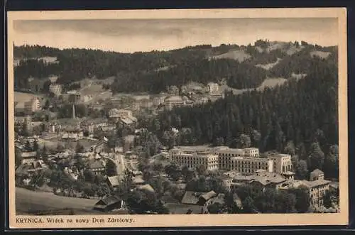 AK Krynica, Widok na nowy Dom Zdrojowy