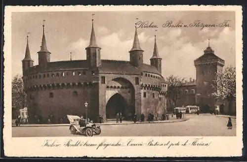 AK Kraków, Rondel i brama floryanska