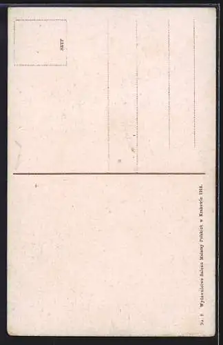 AK Krakow, Mickiewicz-Monument