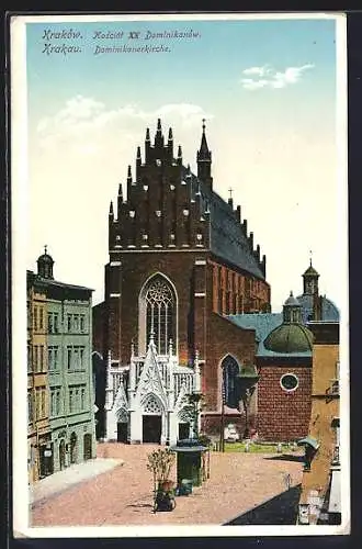 AK Krakau-Krakow, Dominikaner-Kirche
