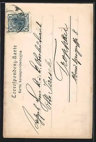 AK Krakau, Partie an der Marienkirche