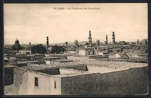AK Le Caire, Les Tombeaux des Mamelouks