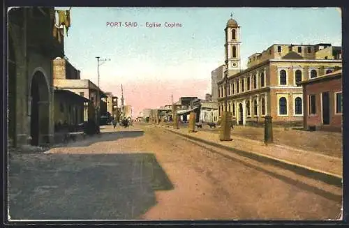 AK Port-Said, Eglise Cophte