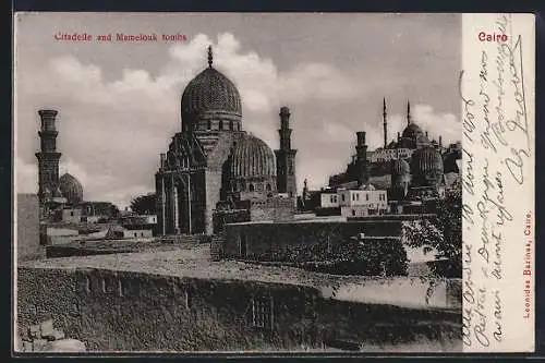 AK Cairo, Citadelle and Mamelouk tombs