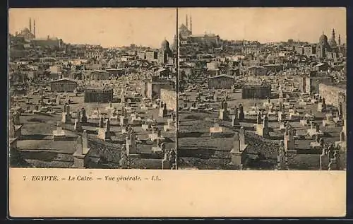 Stereo-AK Le Caire, Vue générale