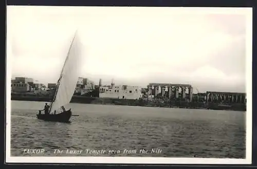 AK Luxor, The Luxor Temple seen from the Nile