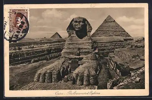 AK Cairo, The Excavated Sphinx