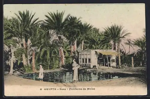 AK Suez, Fontaine de Moise
