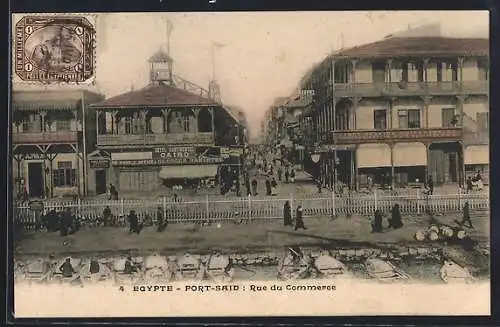AK Port-Said, Rue du Commerce